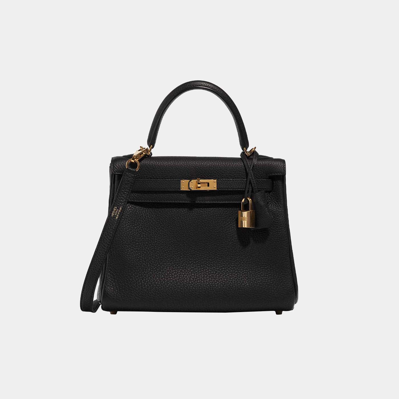 Hermès Kelly 25 Togo - Black