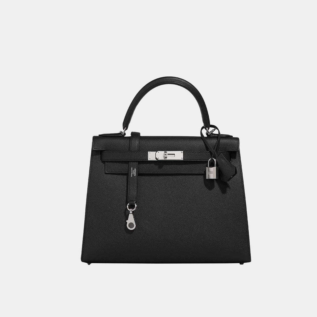 Hermès Kelly 28 Sellier Epsom - Noir PHW