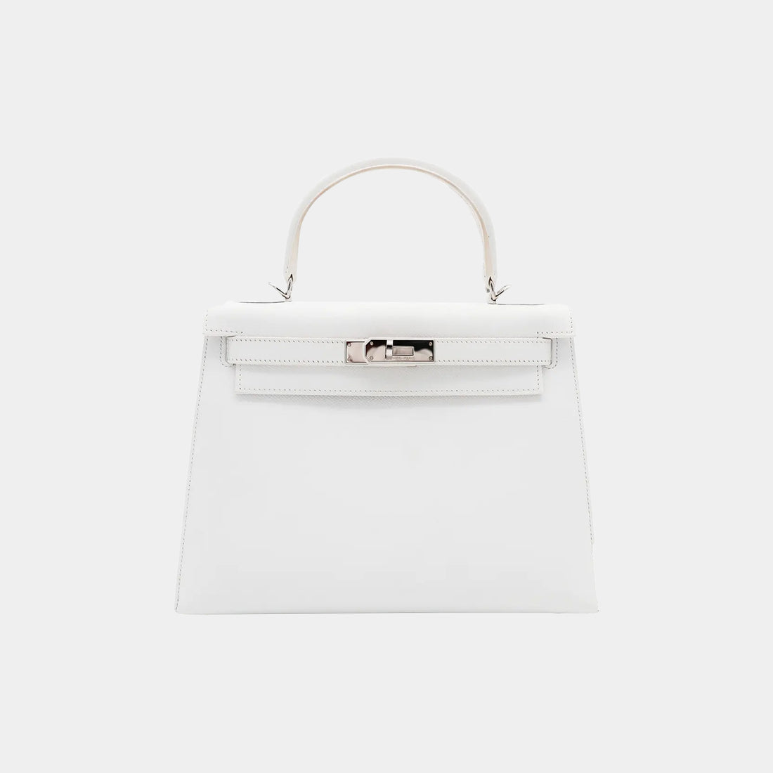 Hermès Kelly 28 White Epsom Retourne