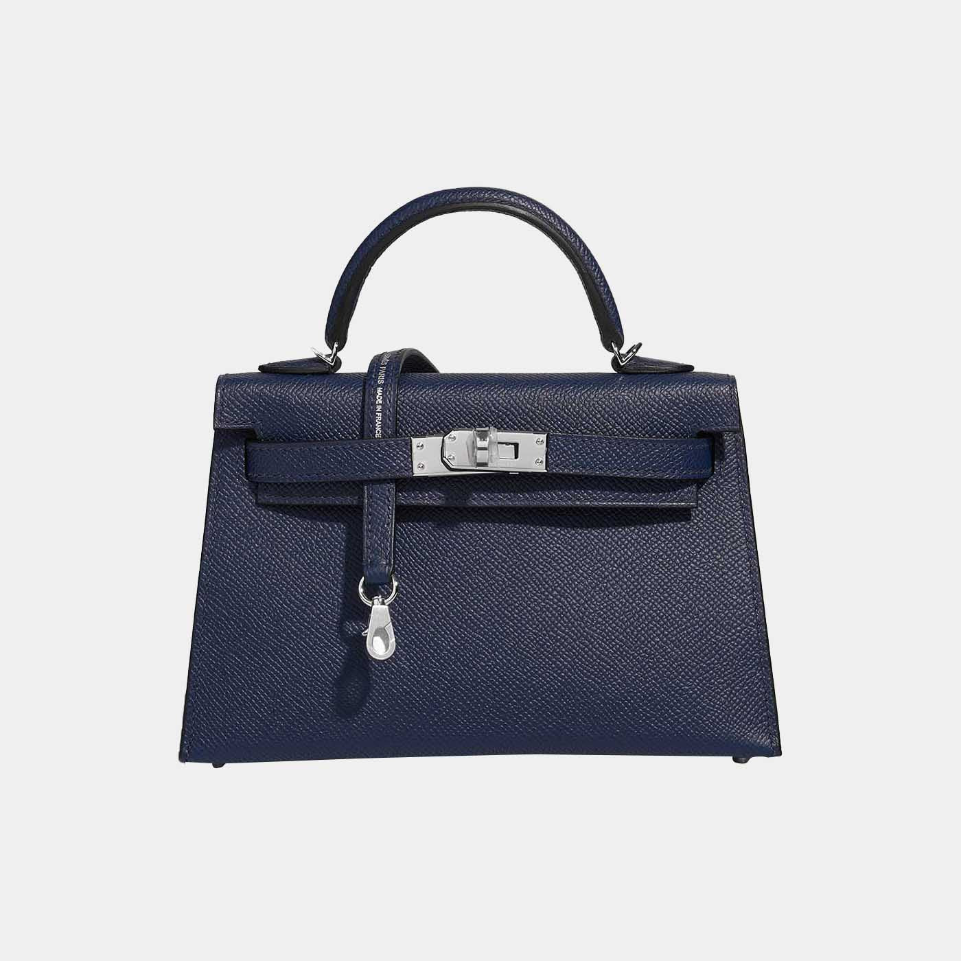 Hermès Kelly Mini Epsom - Bleu Navy