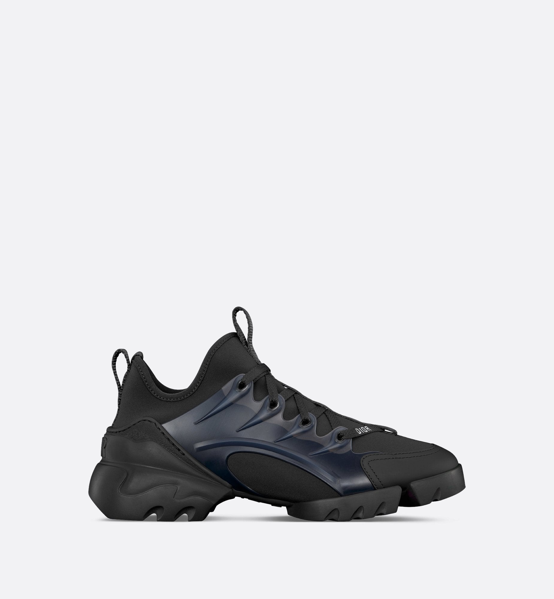 D Connect Sneaker Black Technical Fabric