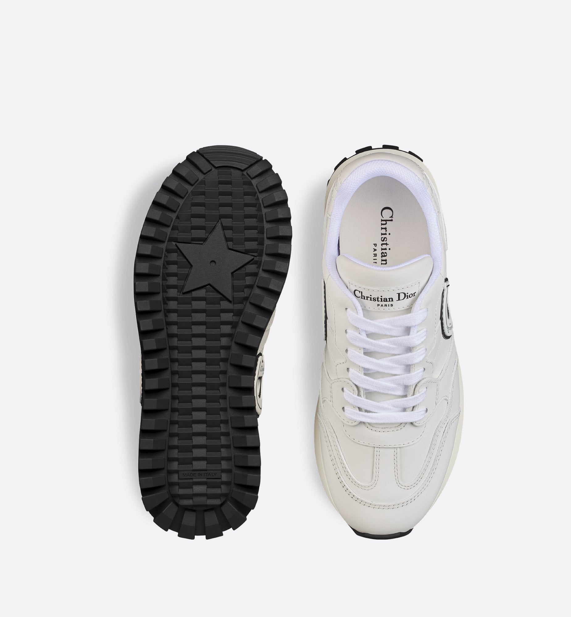 C Est Dior Sneaker White Calfskin