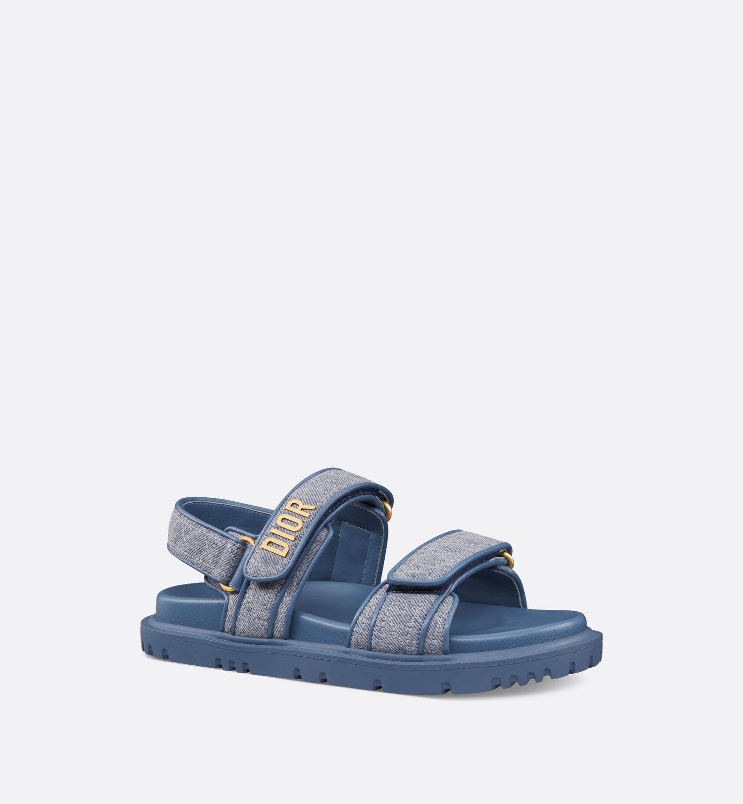 Dioract Sandal Blue Cannage Denim