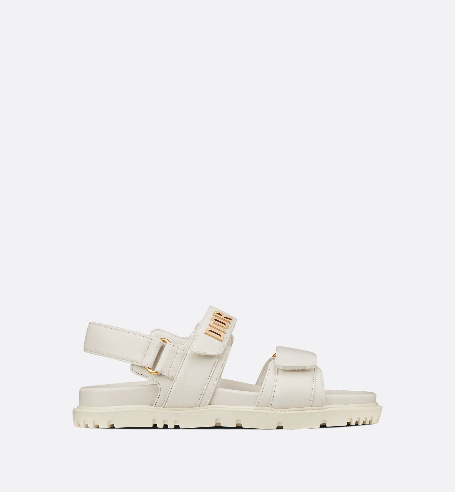 Dioract Sandal White Lambskin