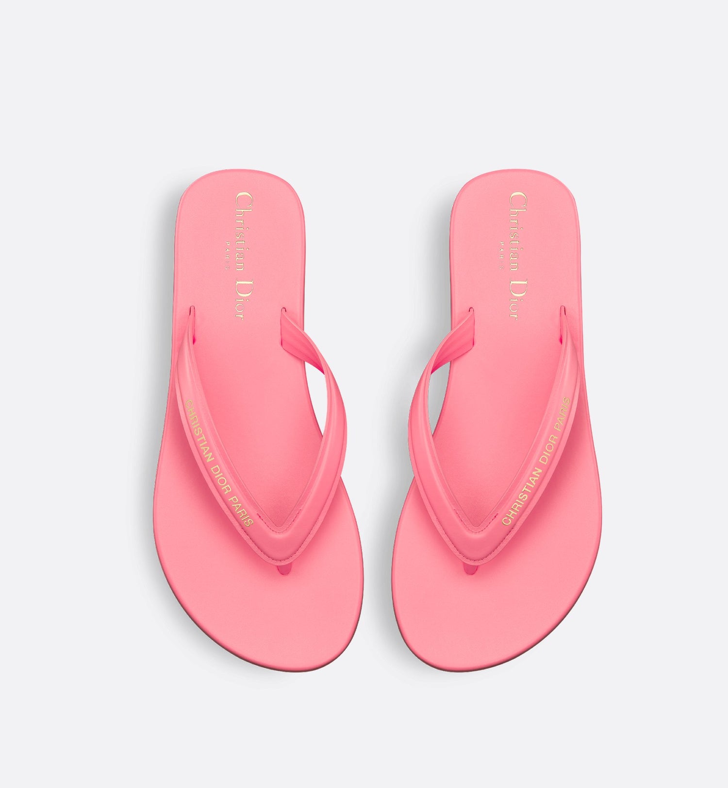 Dioriviera Diorsea Thong Sandal Candy Pink Leather-Effect Fabric