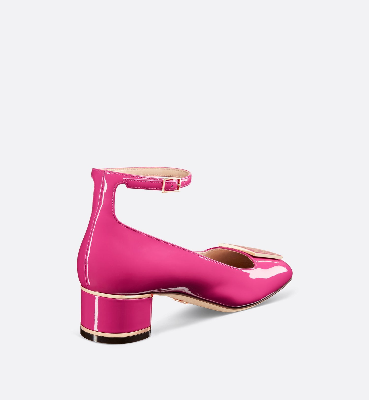 Miss Dior Graffiti Pump Fuchsia Patent Calfskin