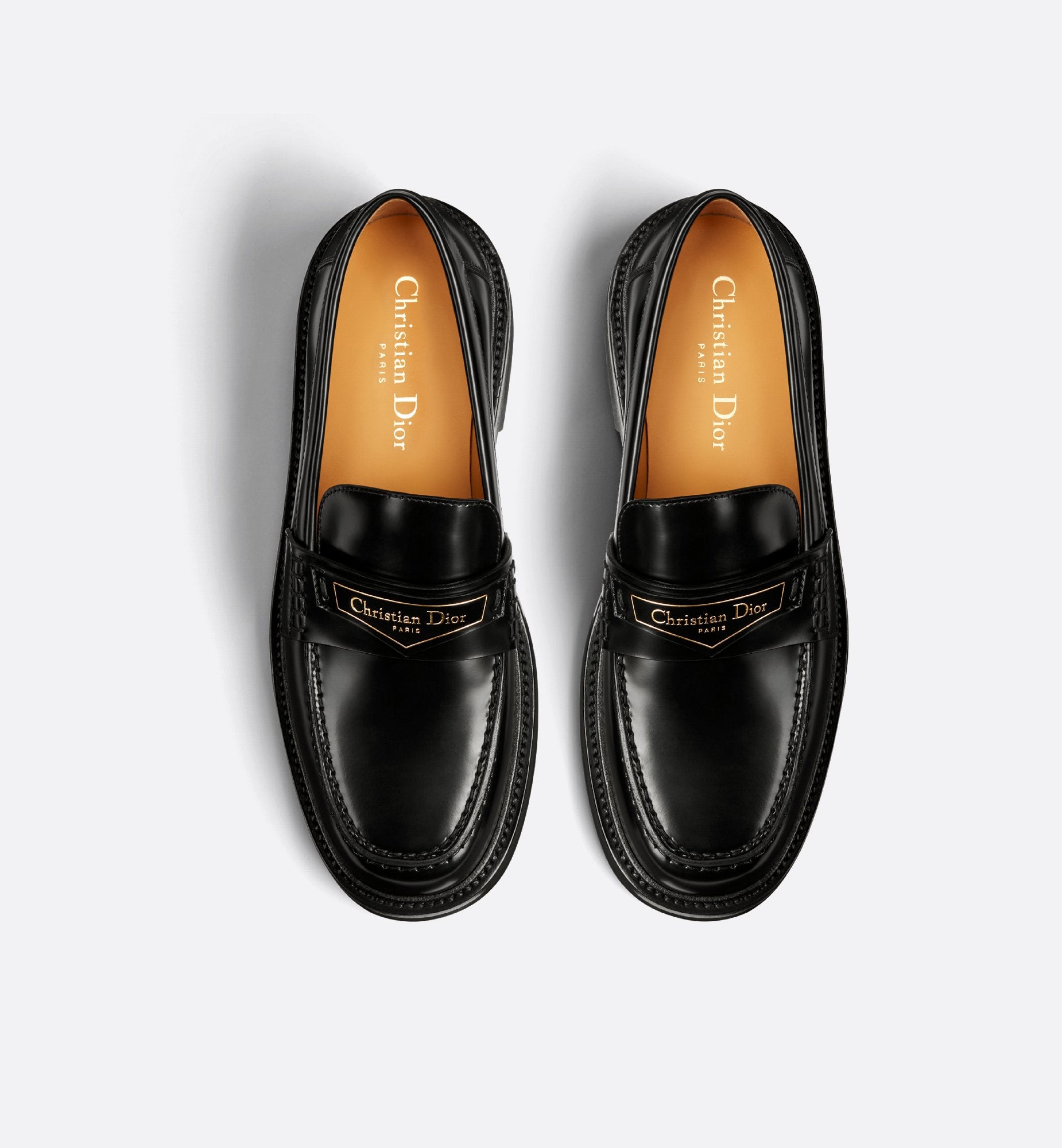 Boy Loafer Black Brushed Calfskin