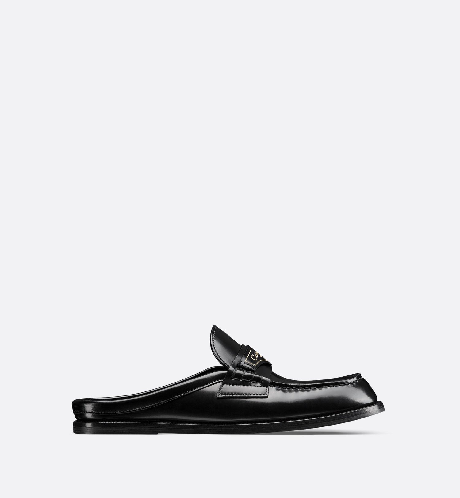 Dior Boy Mule Black Brushed Calfskin