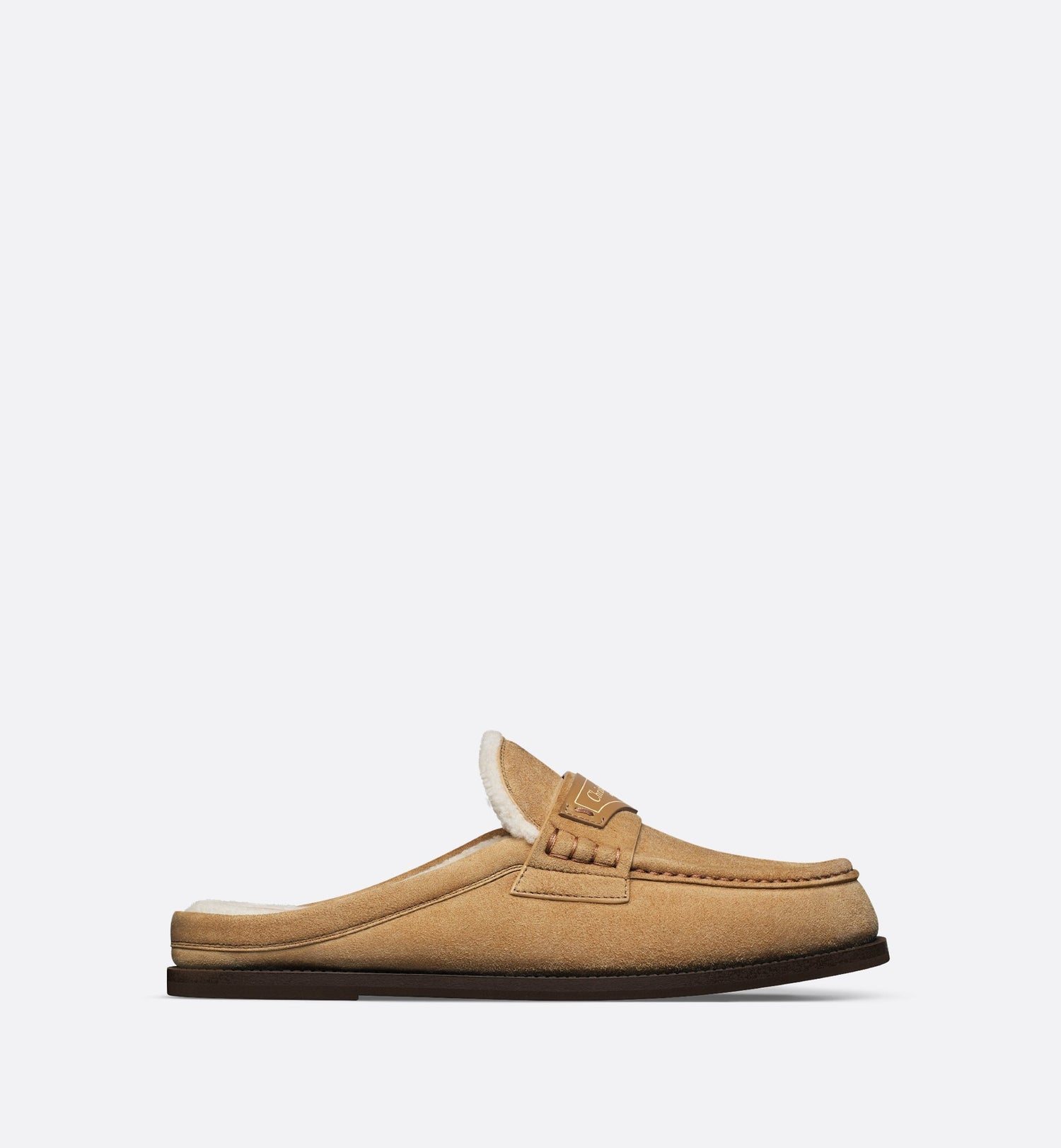 Dior Boy Mule Beige Suede Goatskin