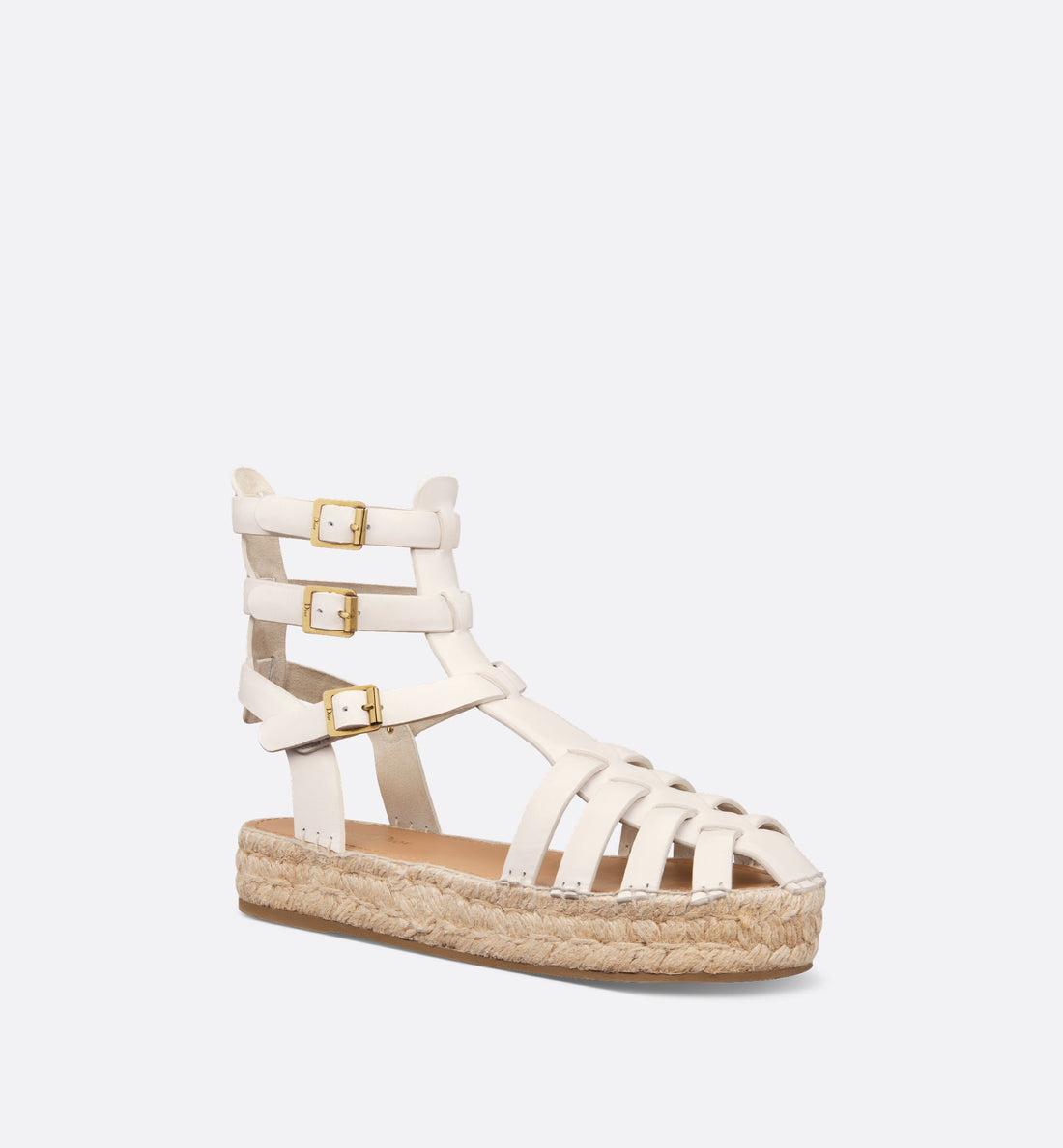 Dioriviera Marine Sandal White Calfskin