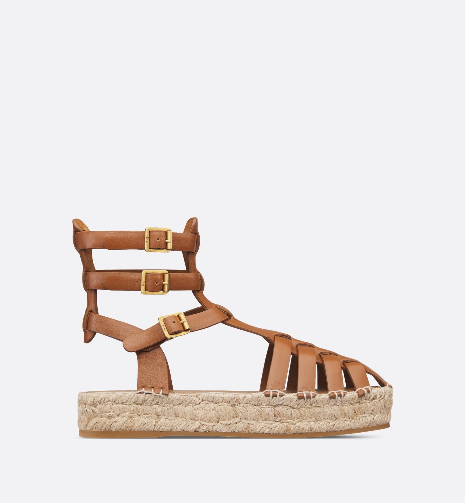 Dioriviera Dior Marine Sandal Camel Calfskin