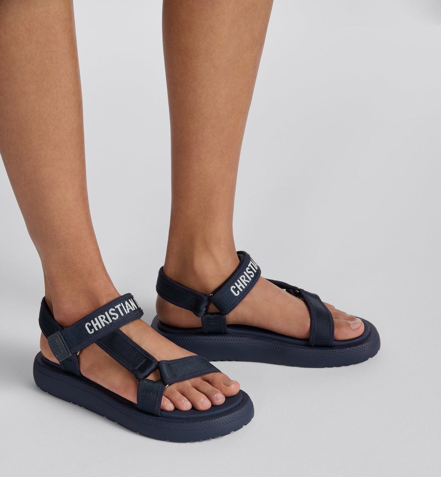 Dioriviera D-Wave Sandal Deep Blue Technical Fabric