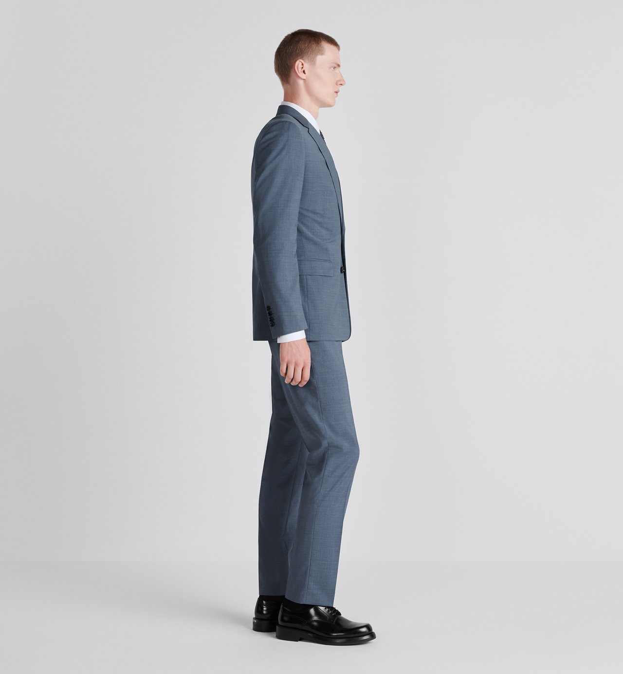 Classic Suit Blue Virgin Wool