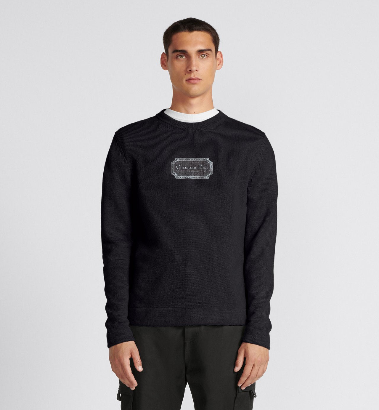 Cd Couture Sweater Black Cashmere Jersey