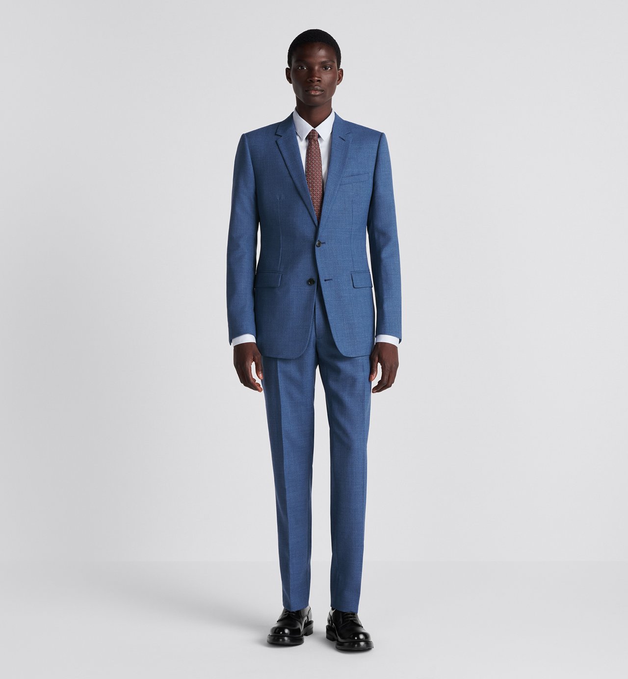 Classic Suit Blue Wool