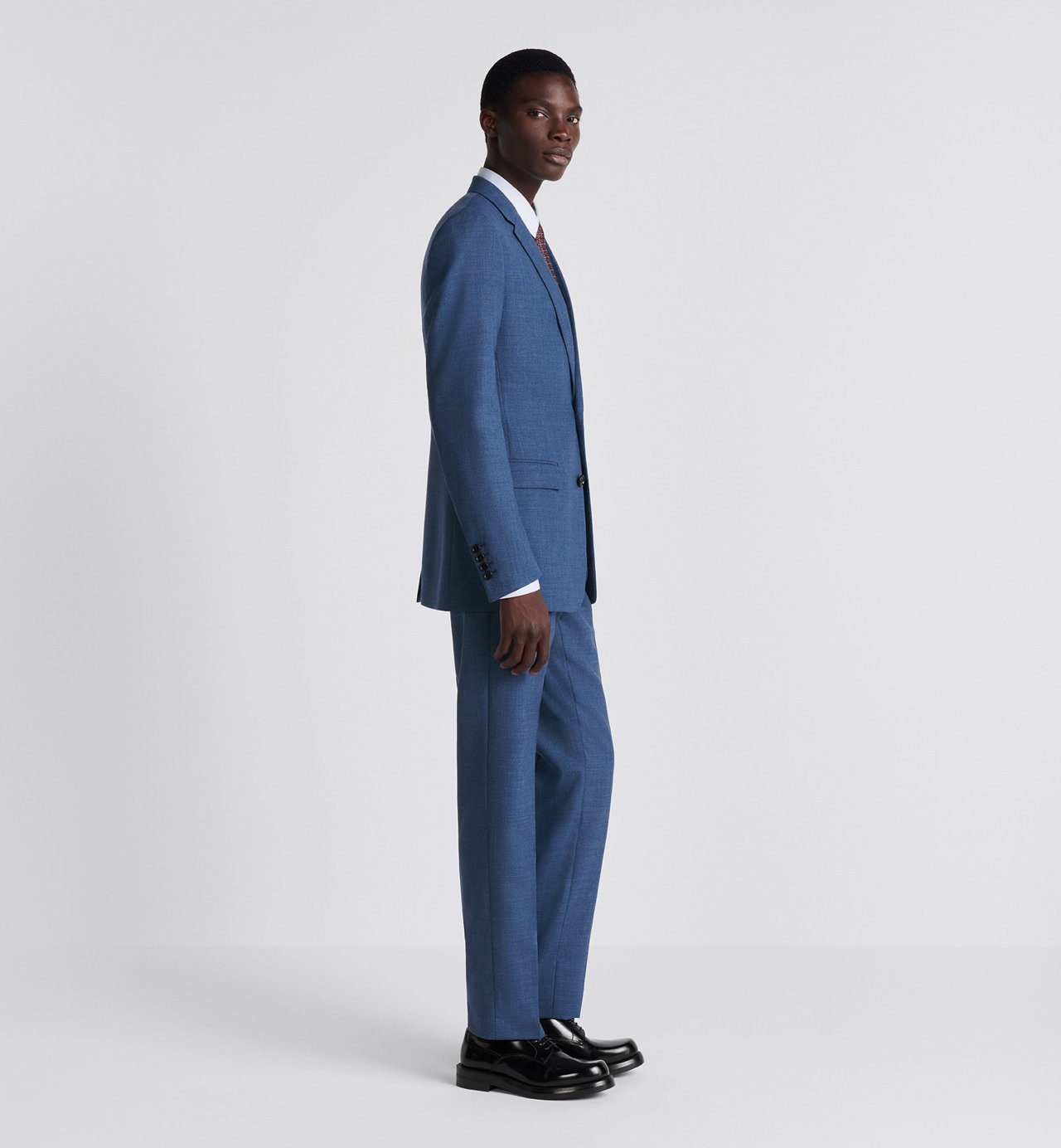 Classic Suit Blue Wool