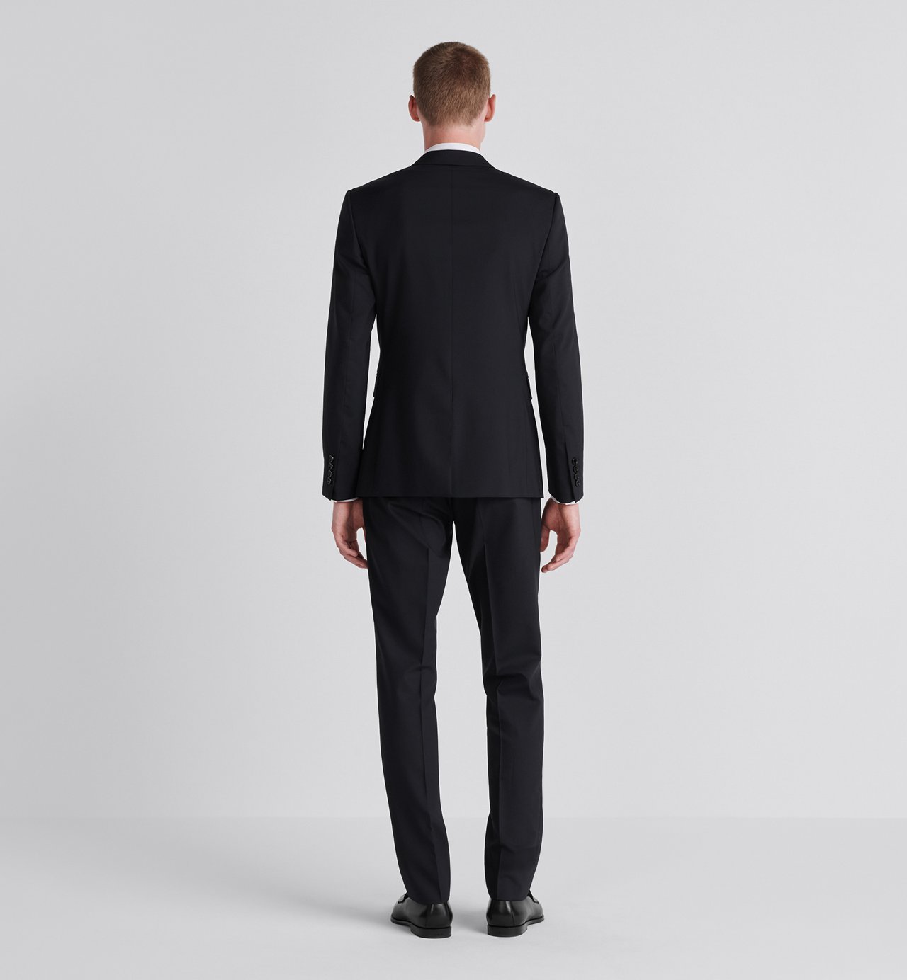 Classic Suit Black Virgin Wool