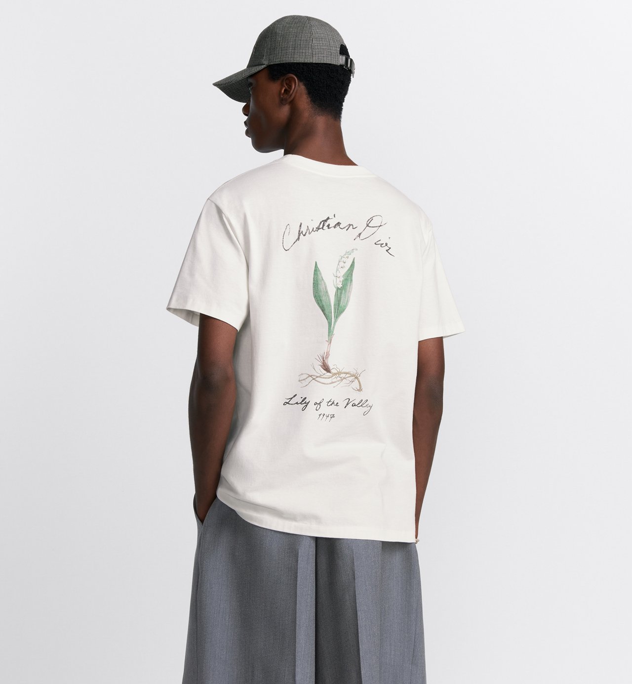 Handwritten T-Shirt Relaxed Fit White Cotton Jersey