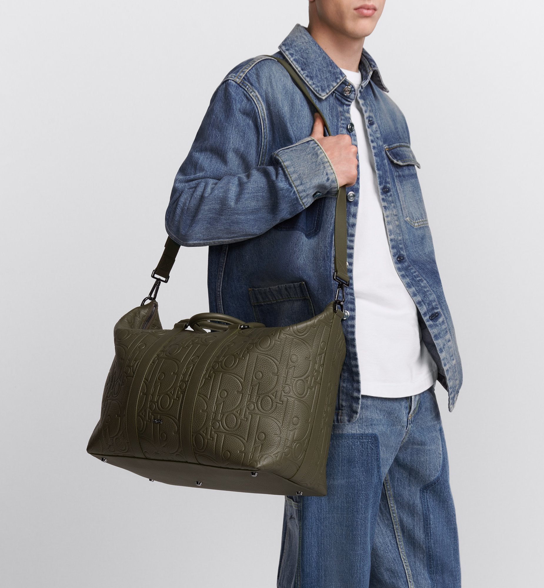 【ディオール】Weekender 40 バッグ ディオール グラビティ DIOR | Weekender 40 バッグ ディオール グラビティ レザー