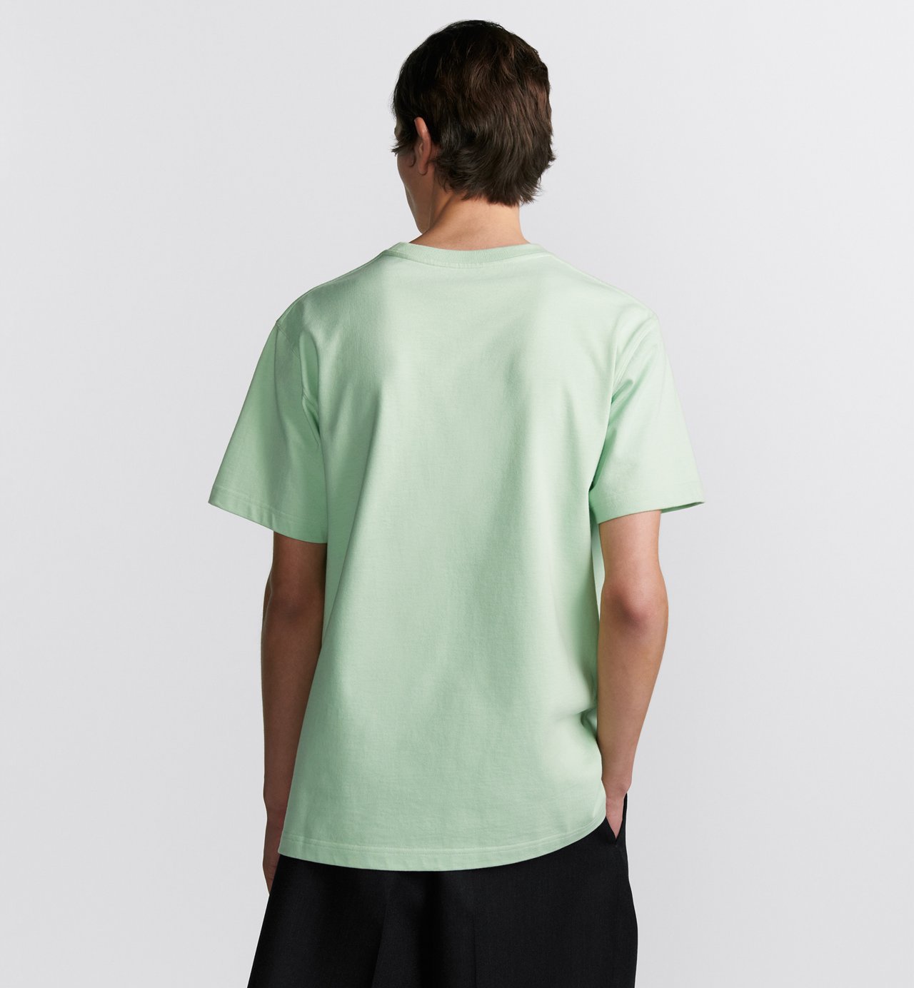 Cd Icon T-Shirt Relaxed Fit Light Green Cotton Jersey