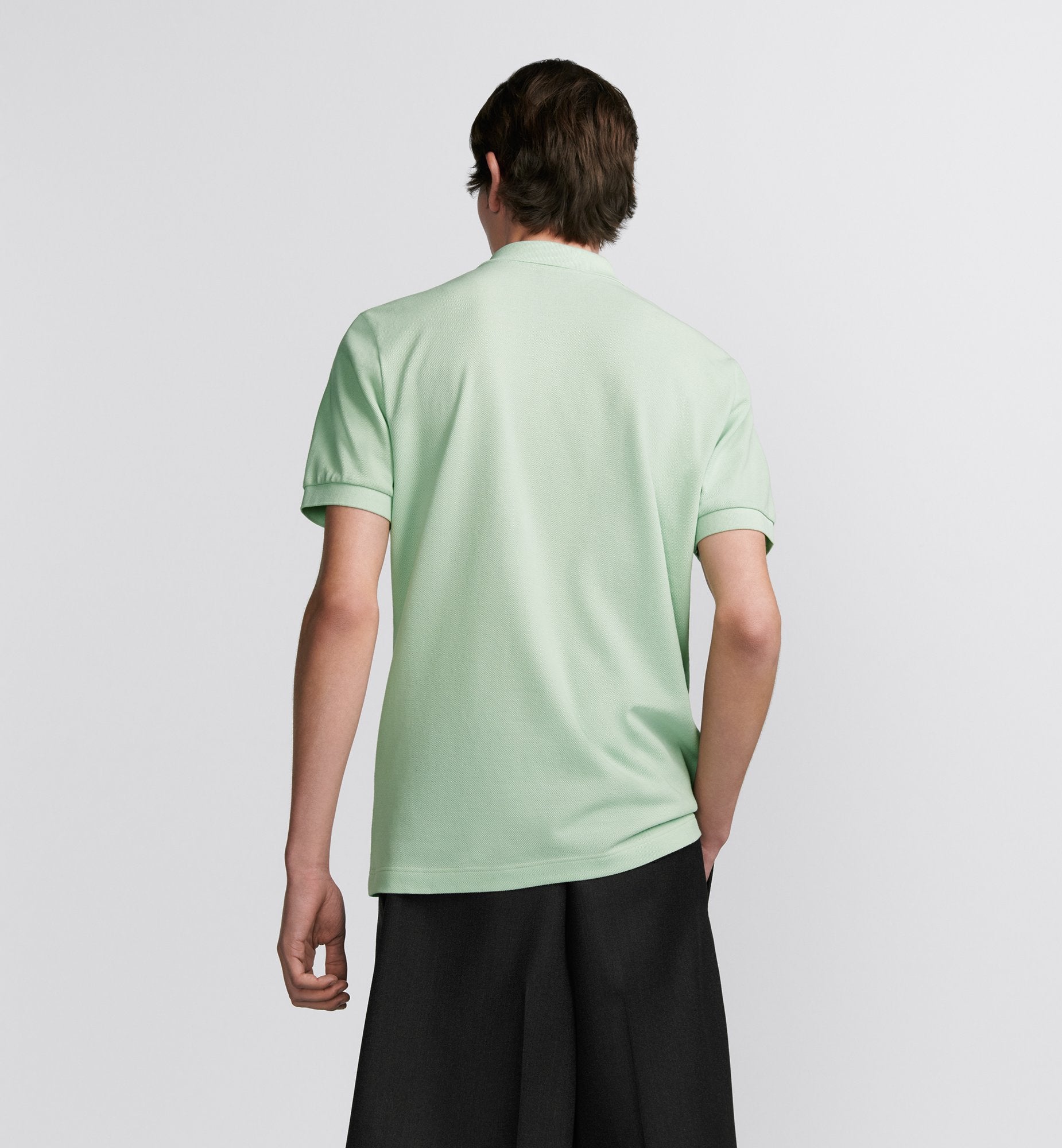 Cd Icon Polo Shirt Green Cotton Pique