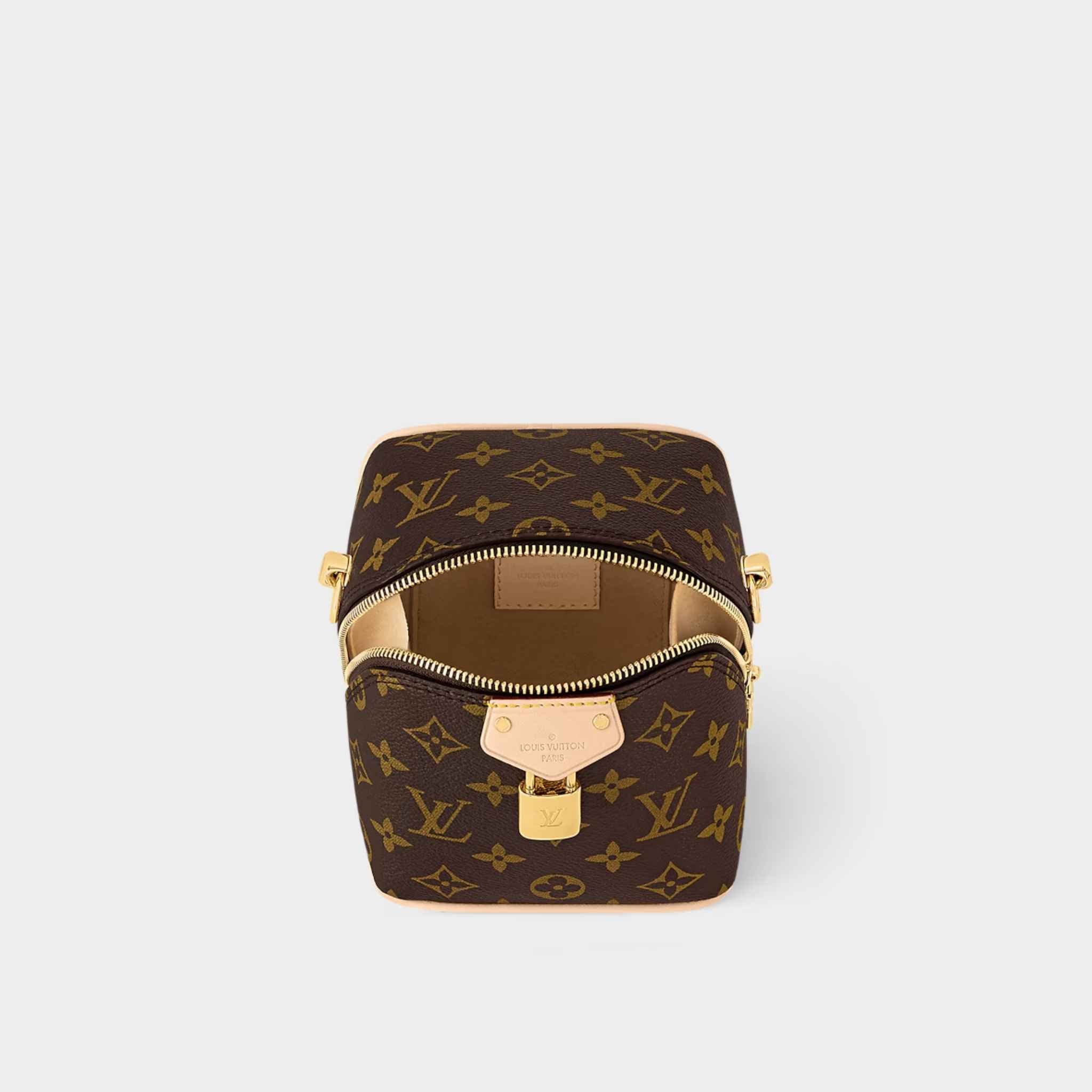 Louis Vuitton Nano Diane Handbag Monogram Canvas Top View 