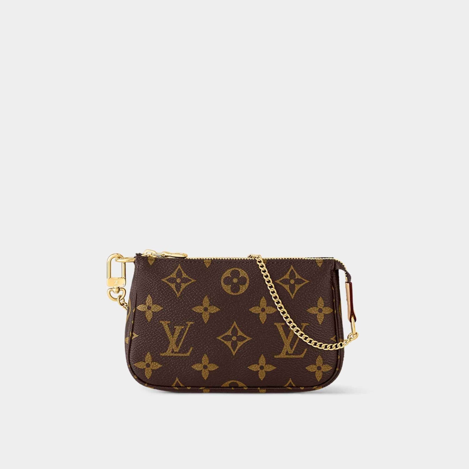 Louis Vuitton Mini Pochette Monogram Canvas Front View