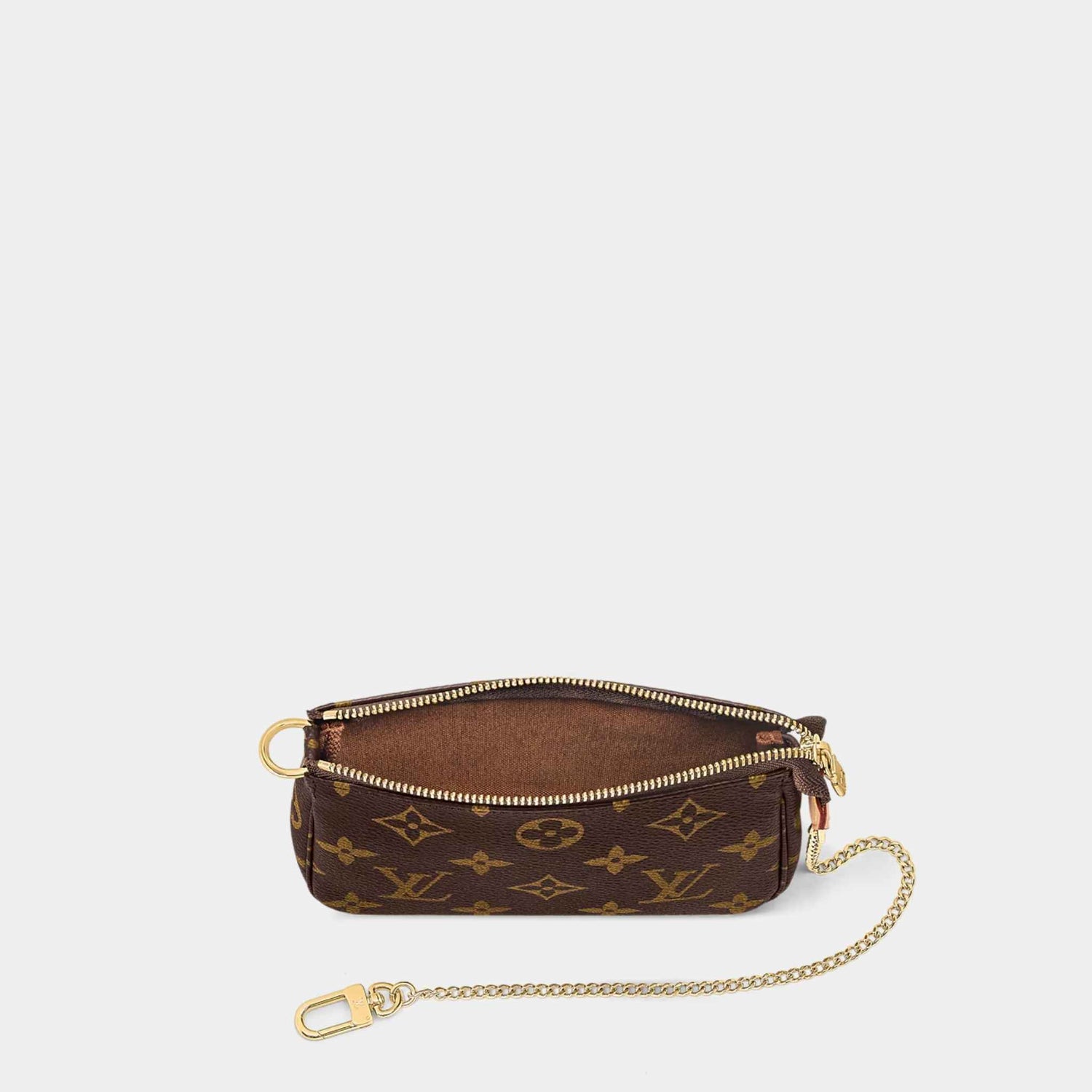 Louis Vuitton Mini Pochette Monogram Canvas Top View