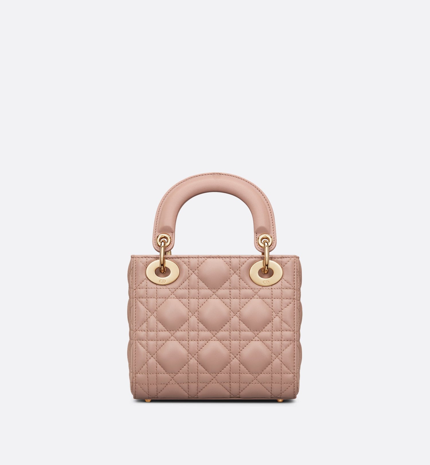 Mini Lady Dior Bag Blush Cannage Lambskin