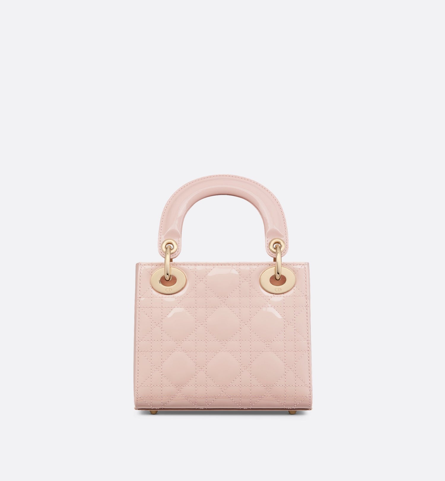 Mini Lady Dior Bag Powder Pink Patent Cannage Calfskin