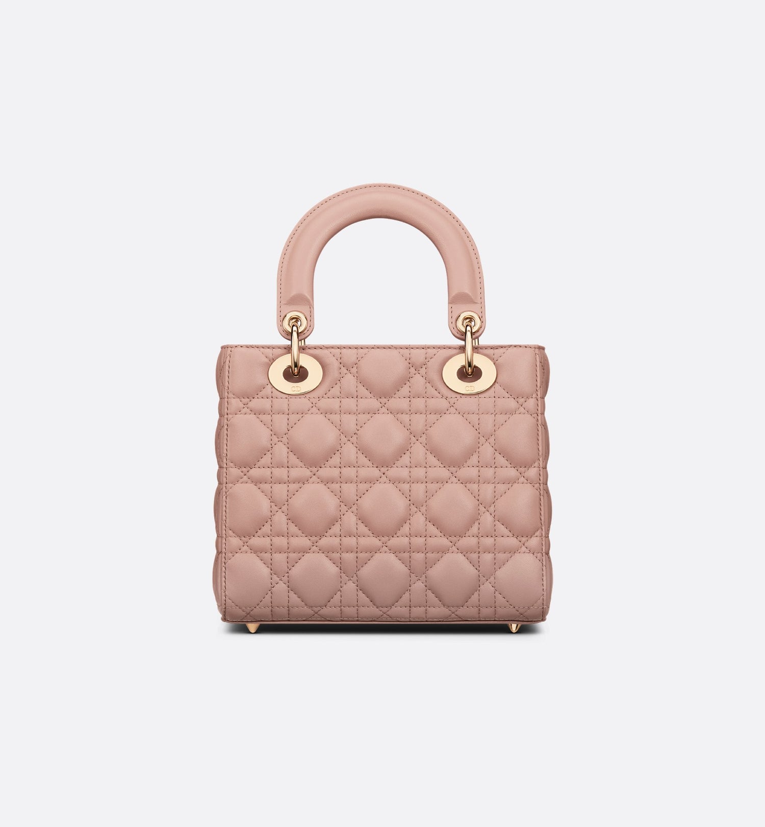 Small Lady Dior My Abcdior Bag Blush Cannage Lambskin