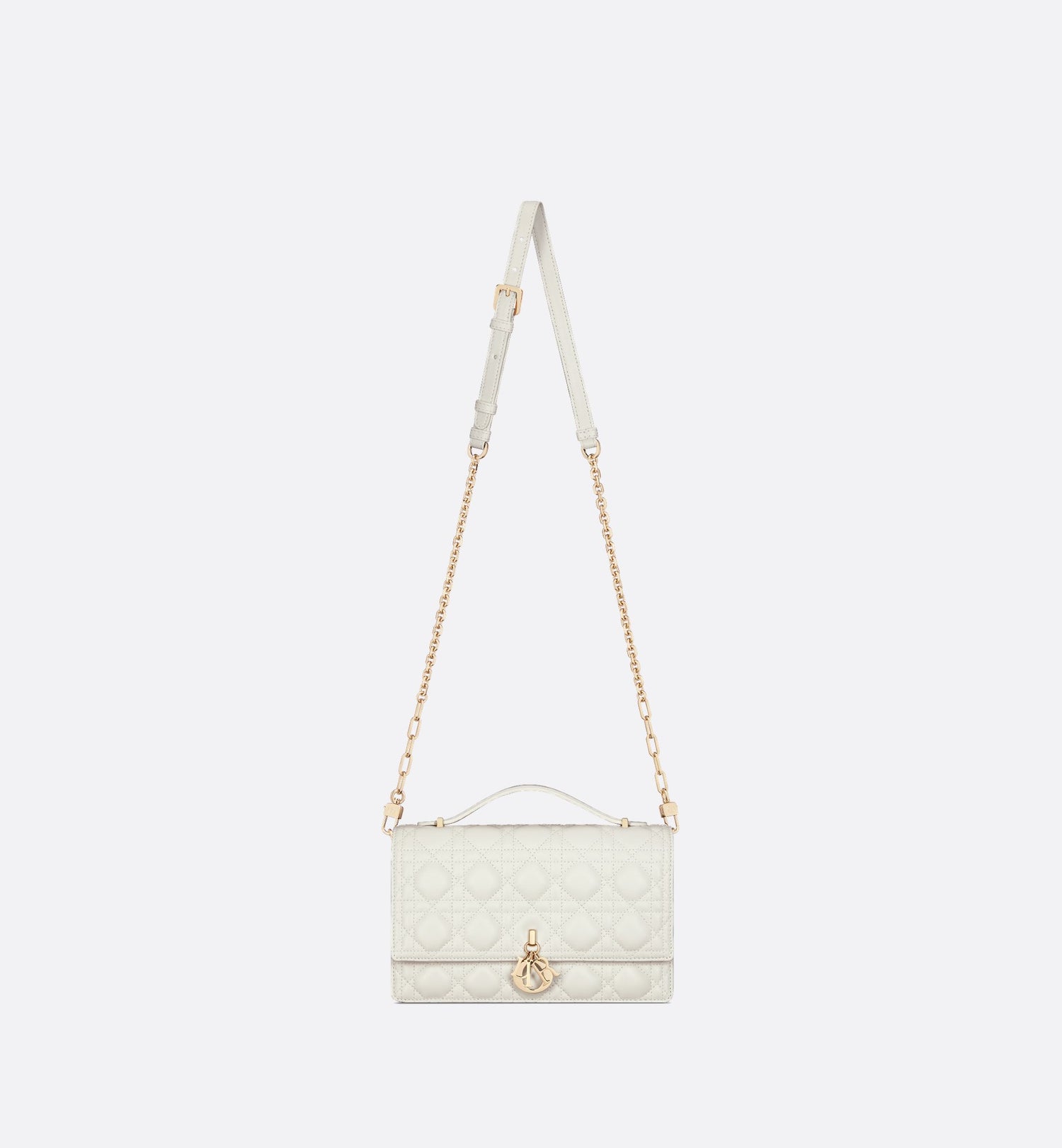 My Dior Top Handle Bag Latte Cannage Lambskin