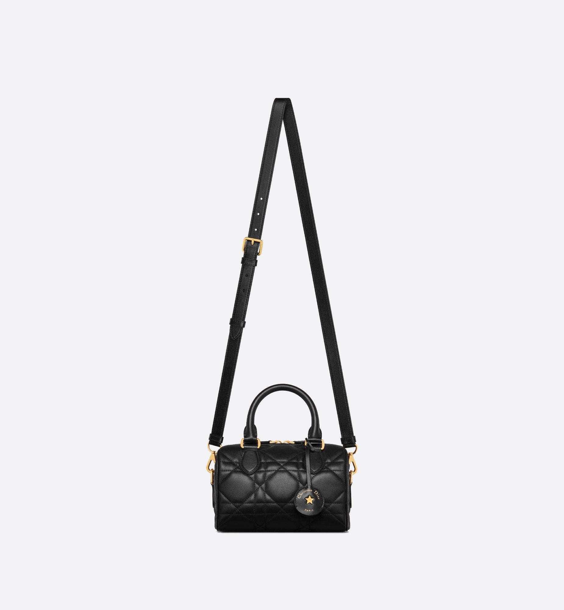 Groove 20 Bag Black Macrocannage Calfskin