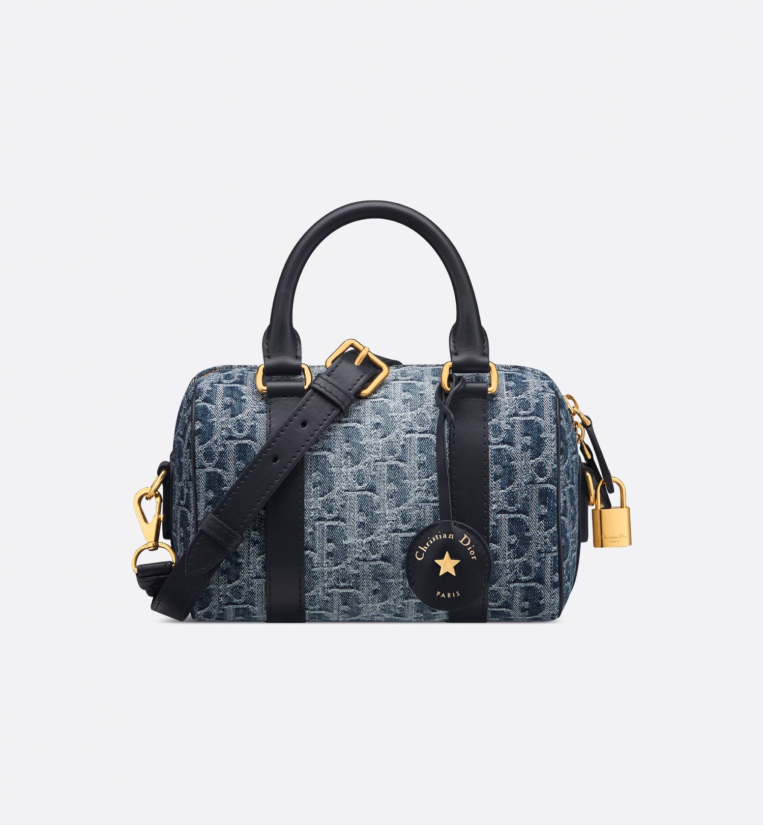 Groove 20 Bag Blue Denim Dior Oblique Jacquard