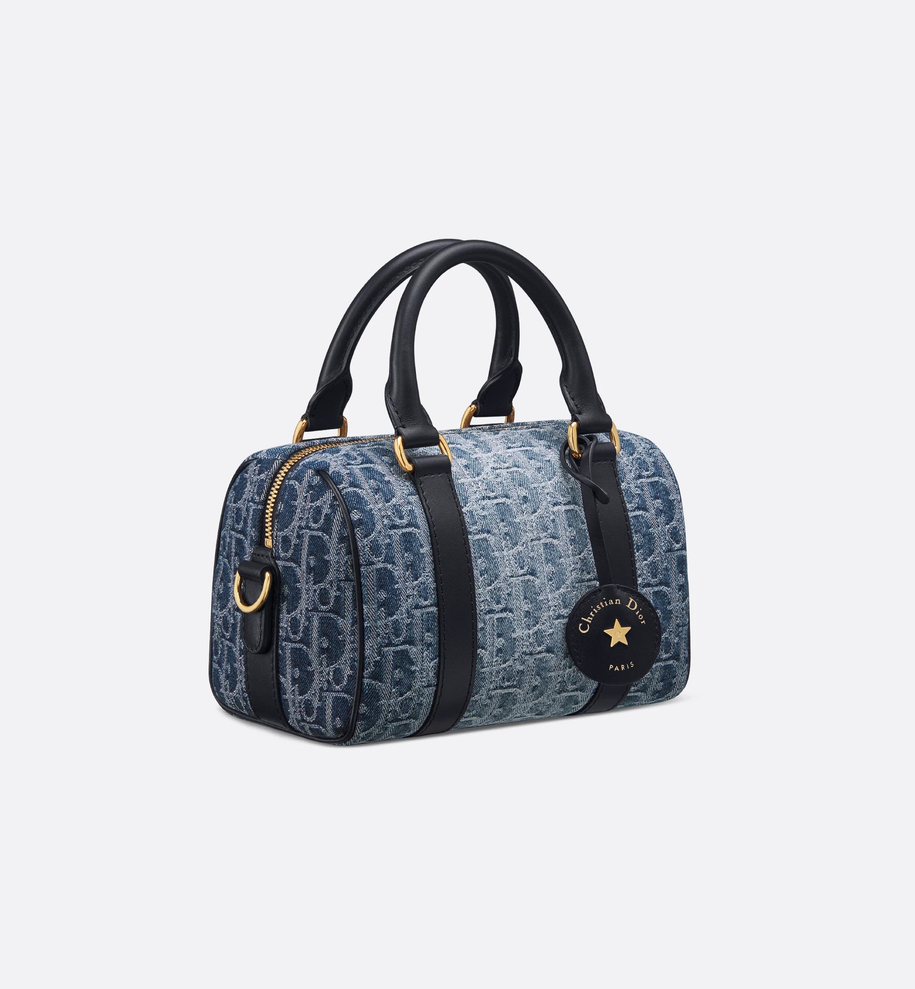 Groove 20 Bag Blue Denim Dior Oblique Jacquard