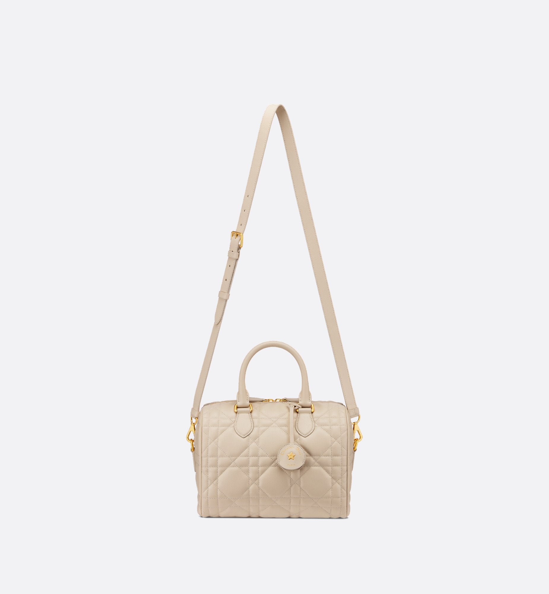 Groove 25 Bag Dusty Ivory Macrocannage Calfskin