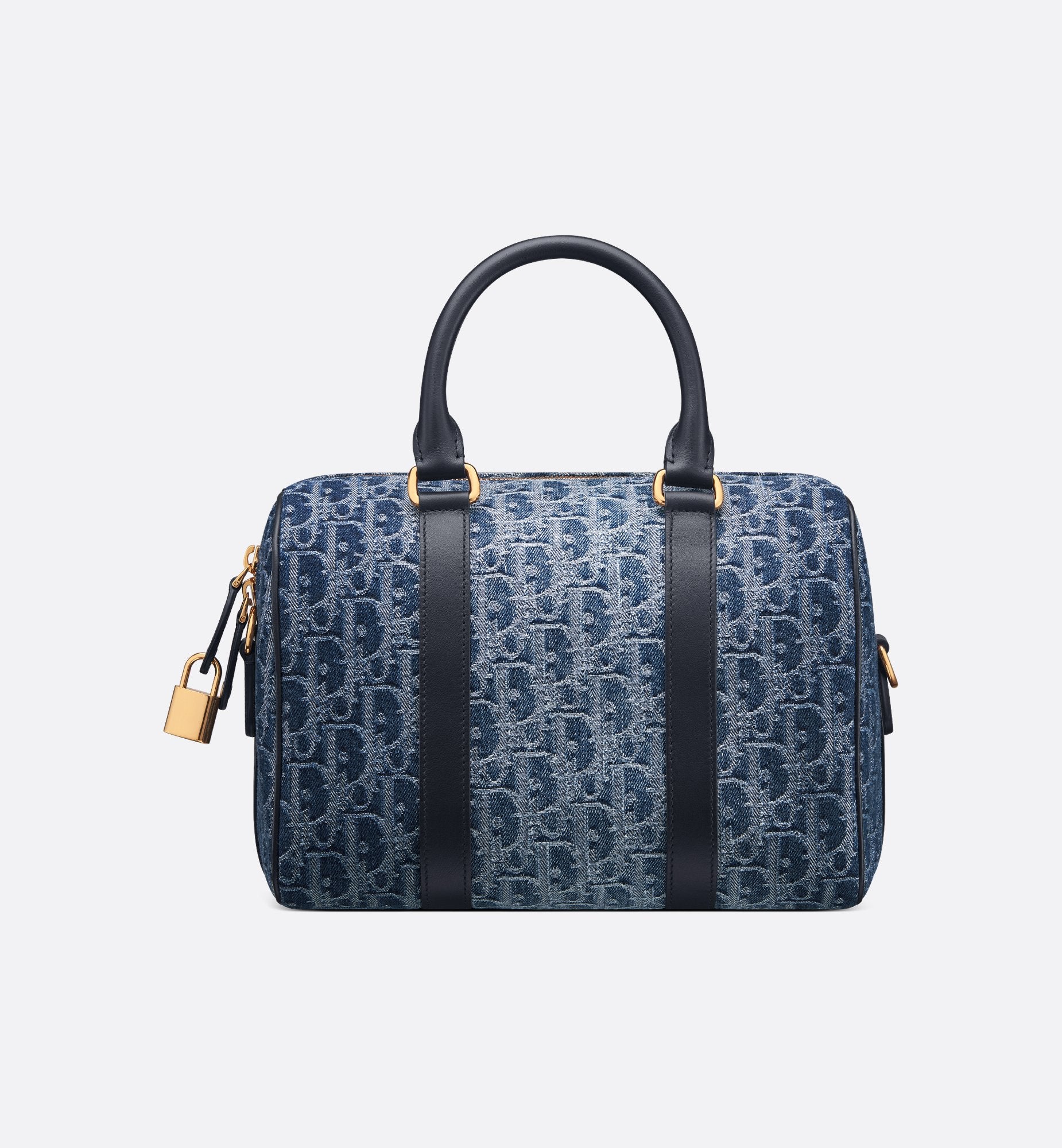 Dior blue monogram bag sale