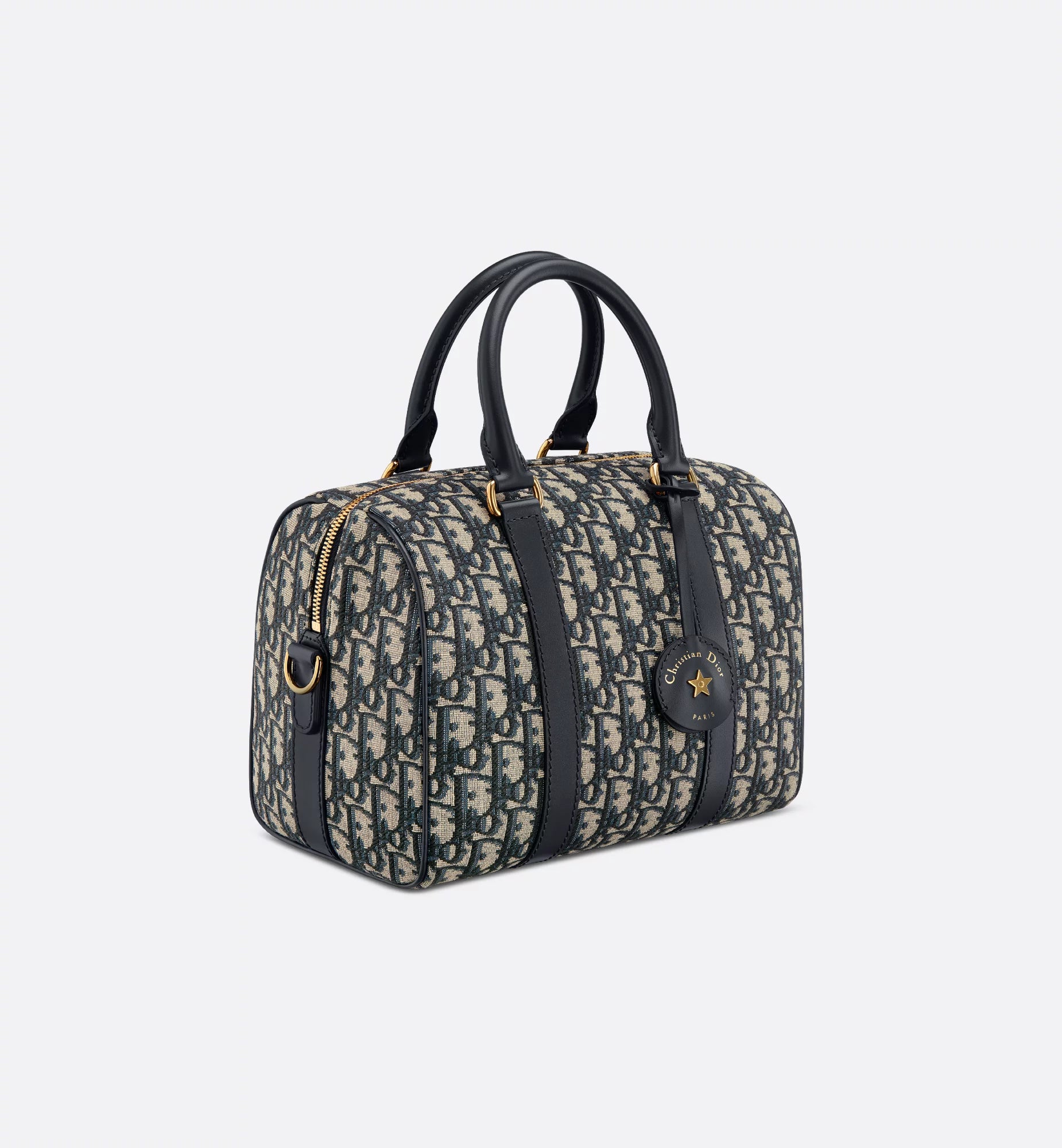 Groove 25 Bag Blue Dior Oblique Jacquard