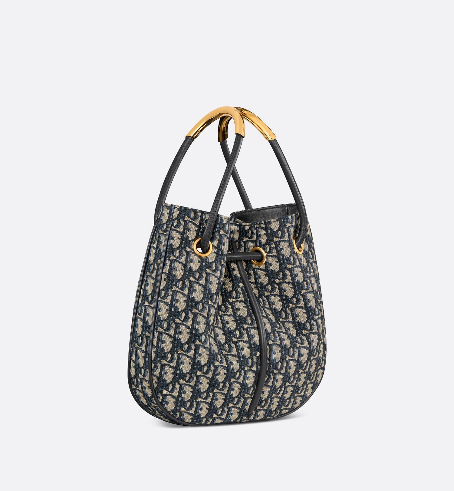 Medium Dior Nolita Bag Blue Dior Oblique Jacquard