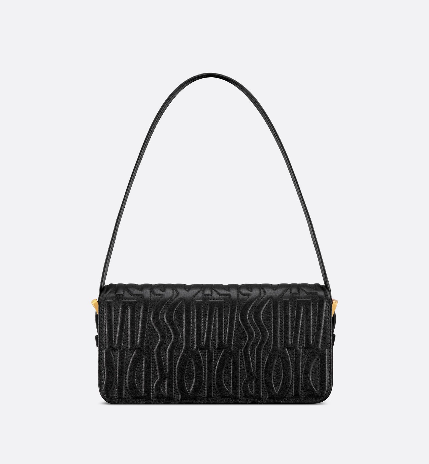 Miss Dior Flap Bag Black Quilted Miss Dior Allover Calfskin