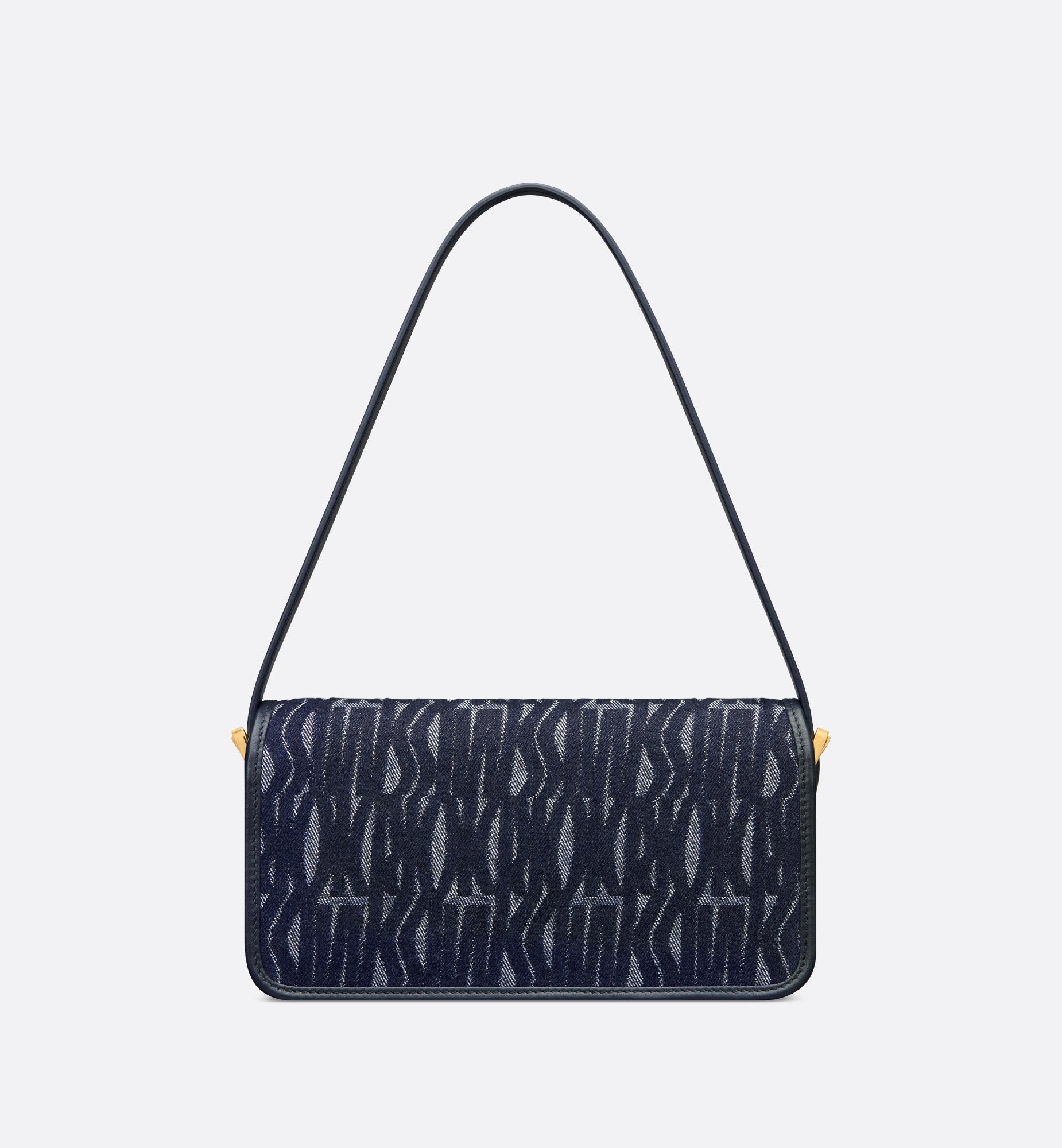 Miss Dior Flap Bag Blue Miss Dior Allover Denim