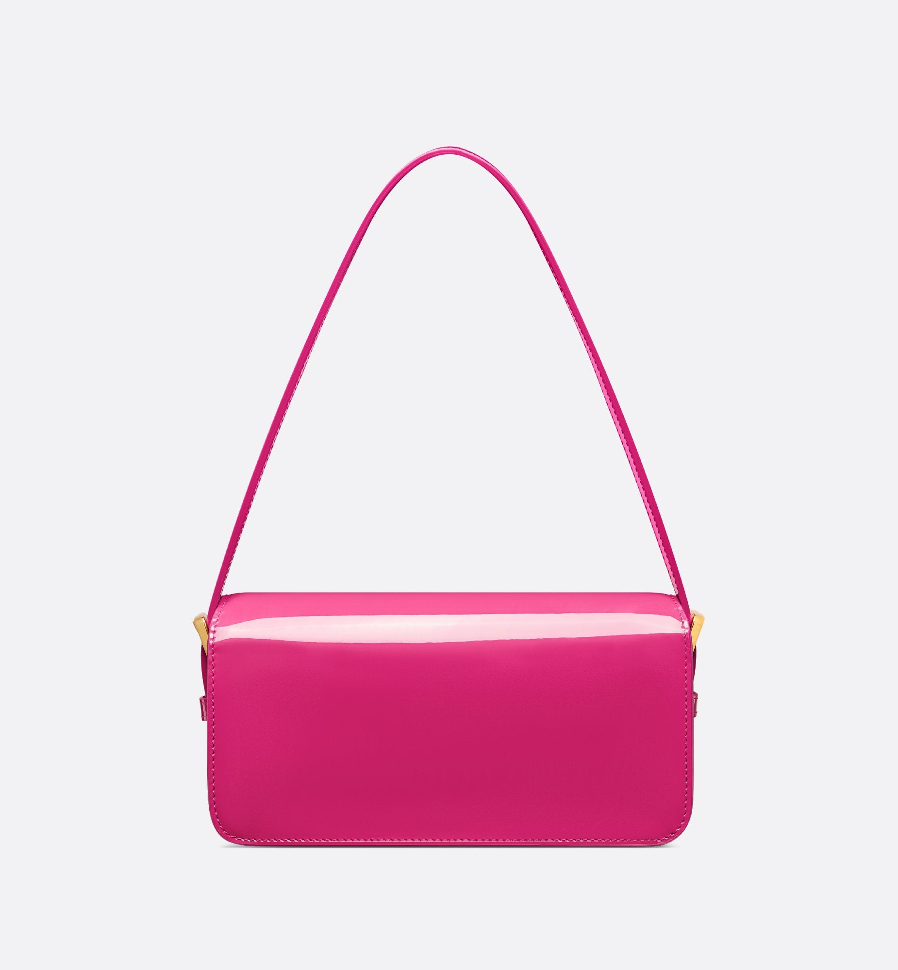 Miss Dior Flap Bag Fuchsia Patent Calfskin