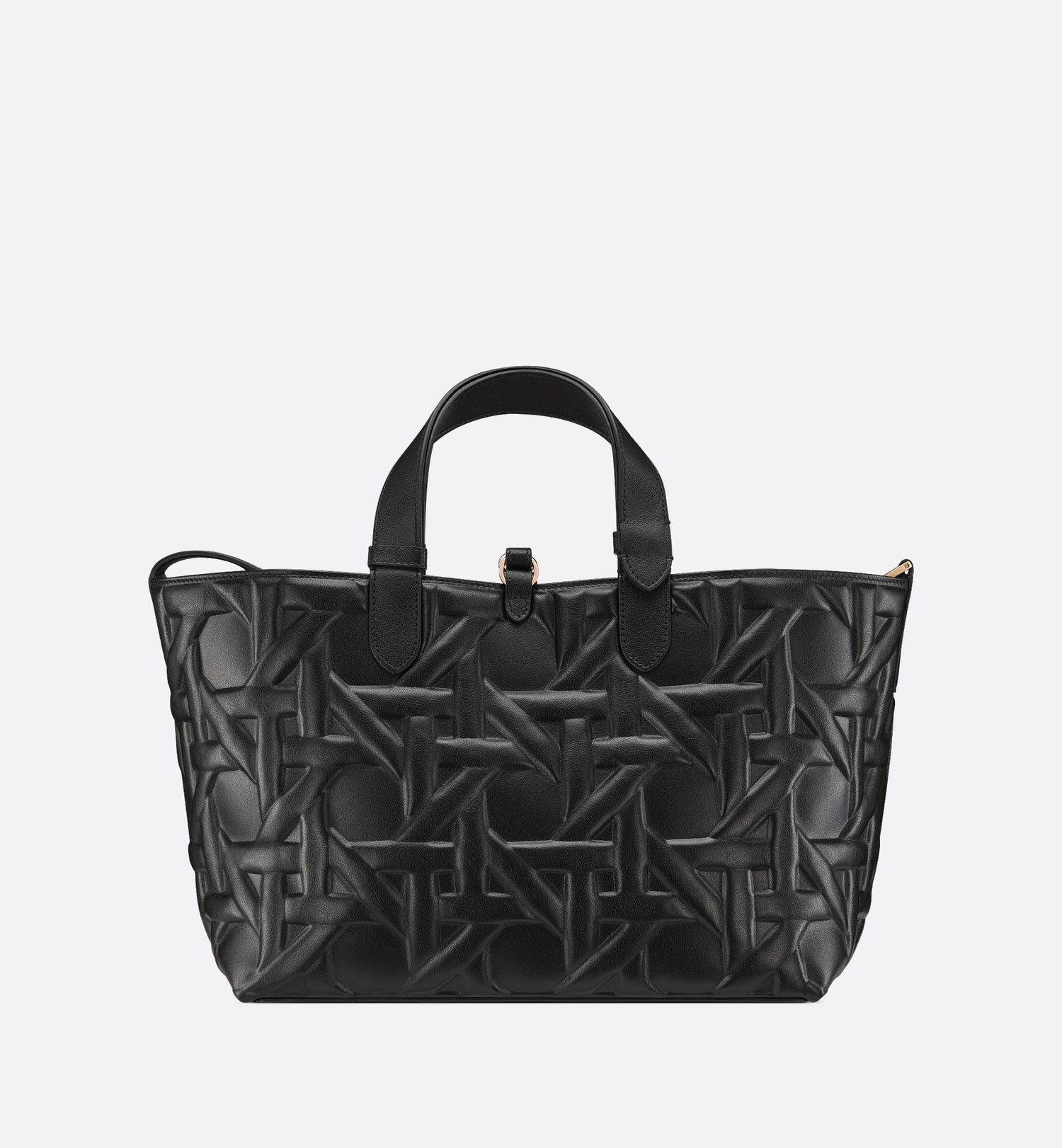 Medium Dior Toujours Bag Black Graphic Cannage Calfskin