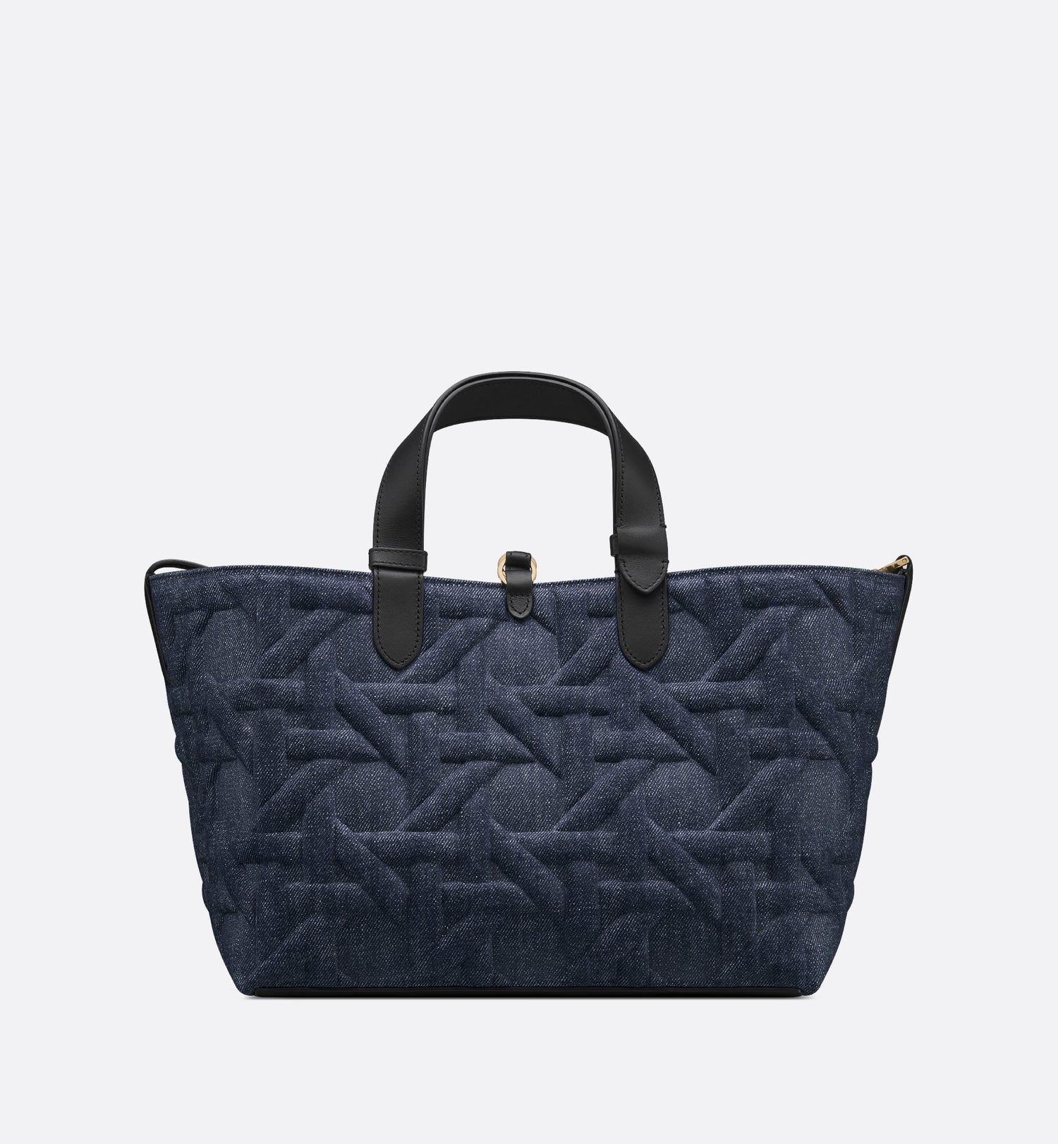 Medium Dior Toujours Bag Blue Graphic Cannage Denim