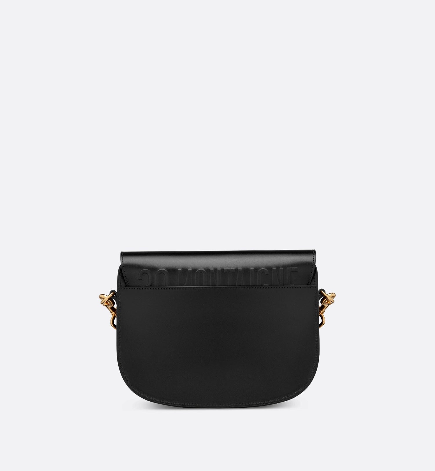 Medium Dior Bobby Bag Black Box Calfskin