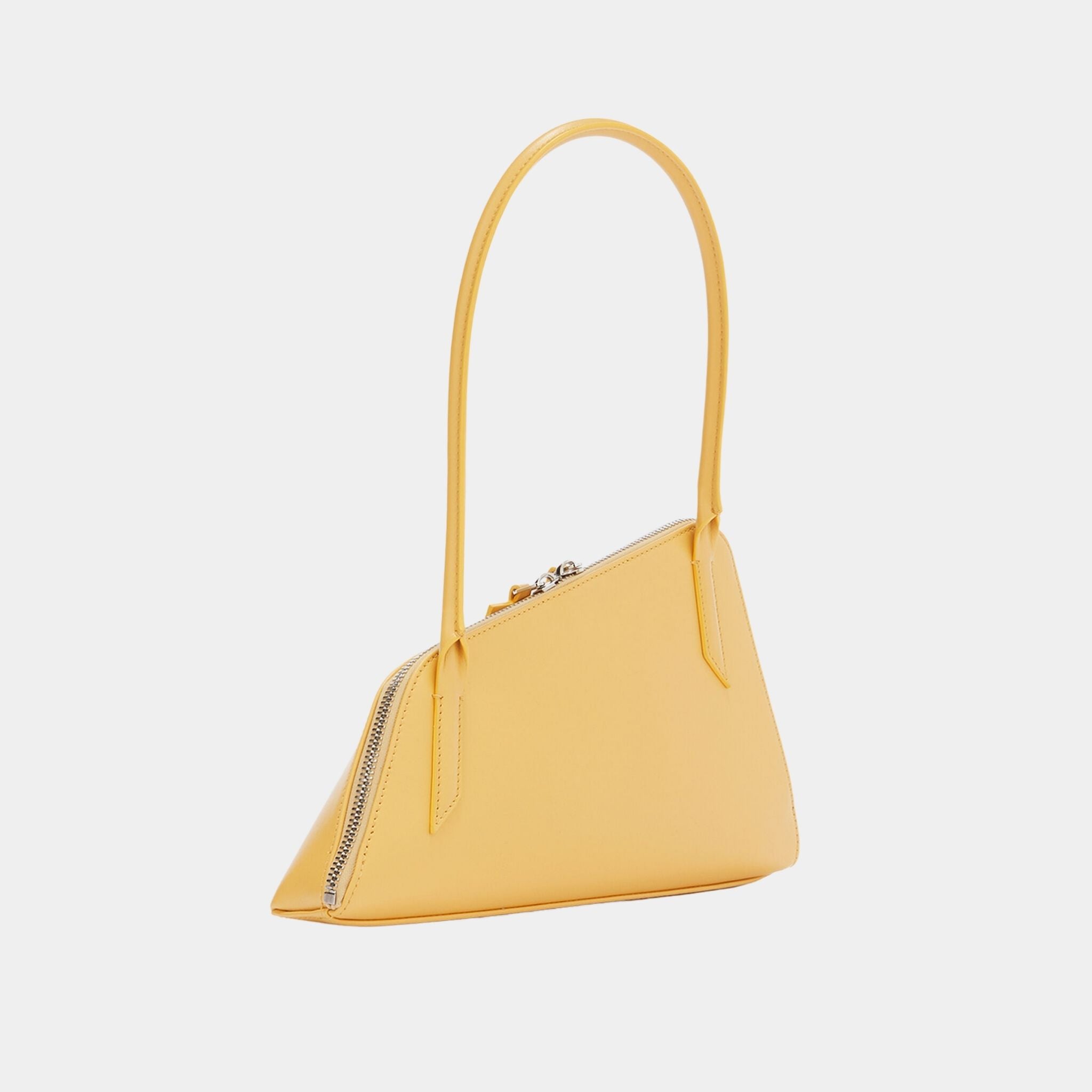 The Attico Sunrise Ocher Shoulder Bag, Side