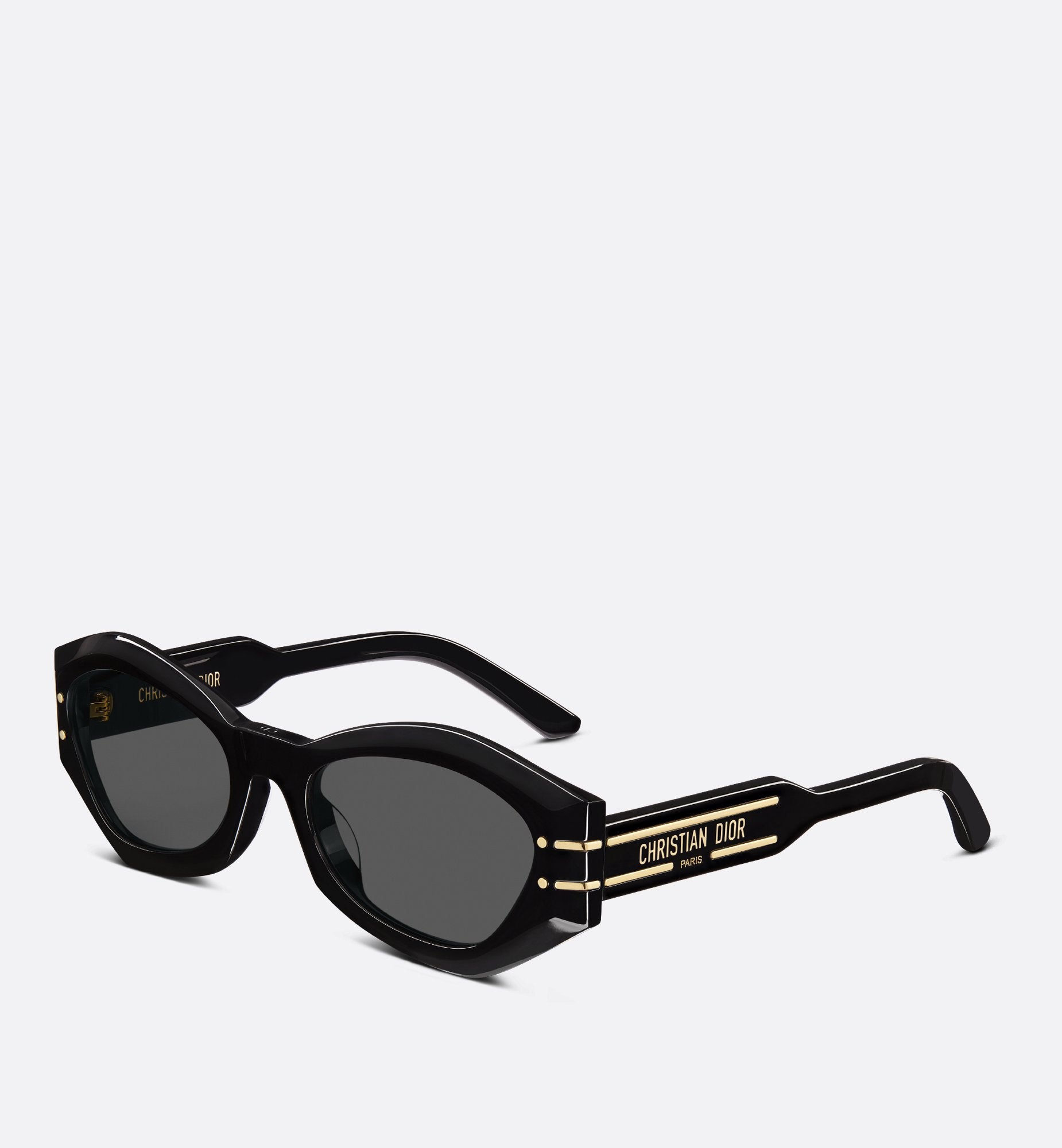 Diorsignature B1U Black Butterfly Sunglasses Sands