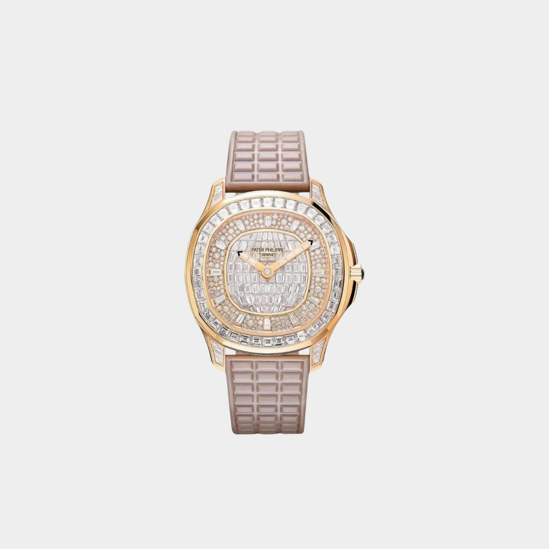 Patek Philippe Aquanaut 5062/450R-001 – Rose Gold With Chocolate Dial &amp; Diamonds