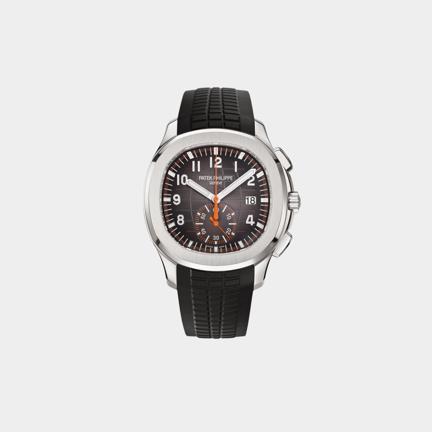 Patek Philippe Aquanaut 5968A-001 – Stainless Steel, Flyback Chronograph, Orange Strap