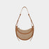 Polene Numero Dix Edition Handbag Tisse Duo Camel, Front view